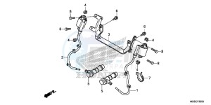 NC700SC drawing IGNITION COIL