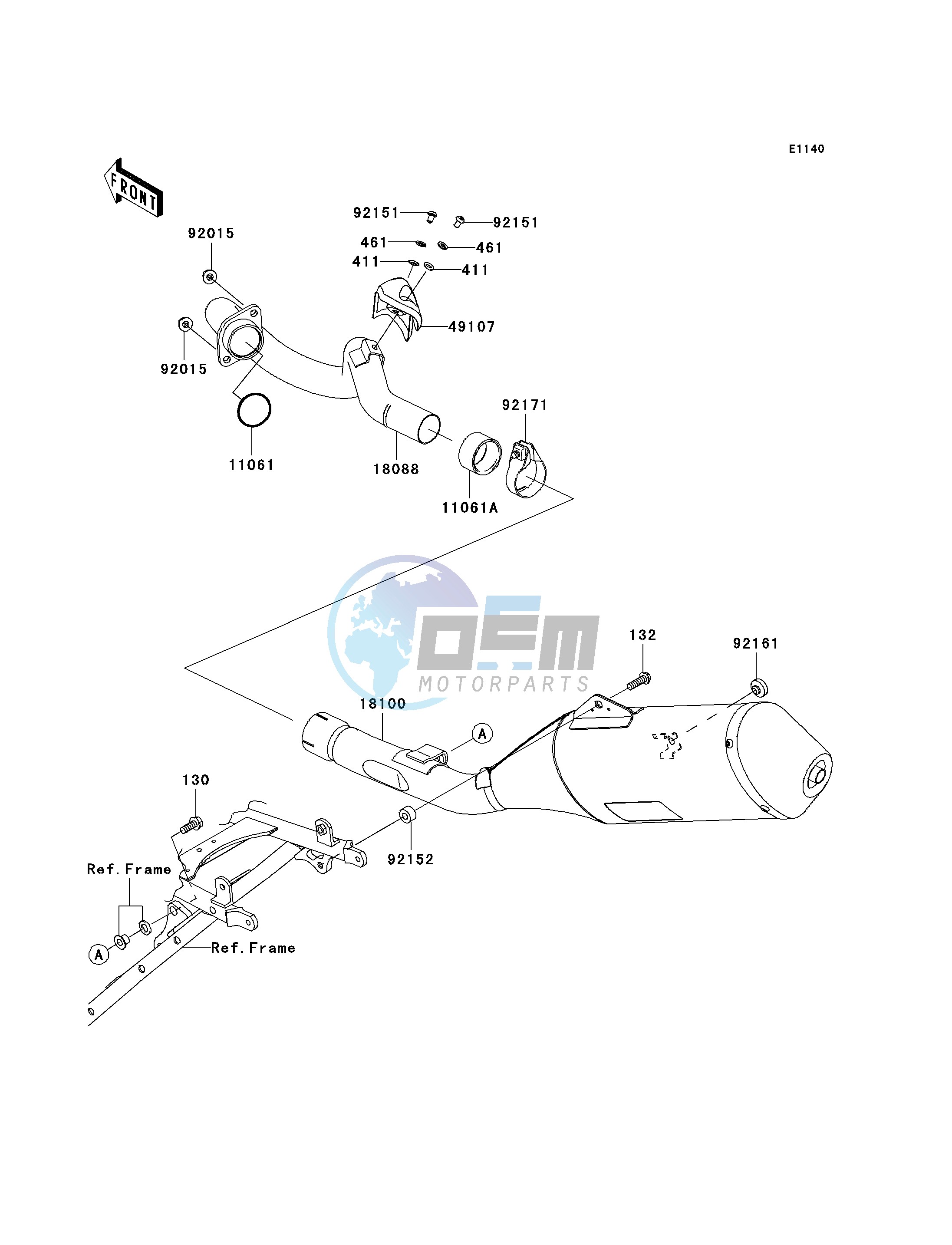 MUFFLER-- S- --- A8F- -