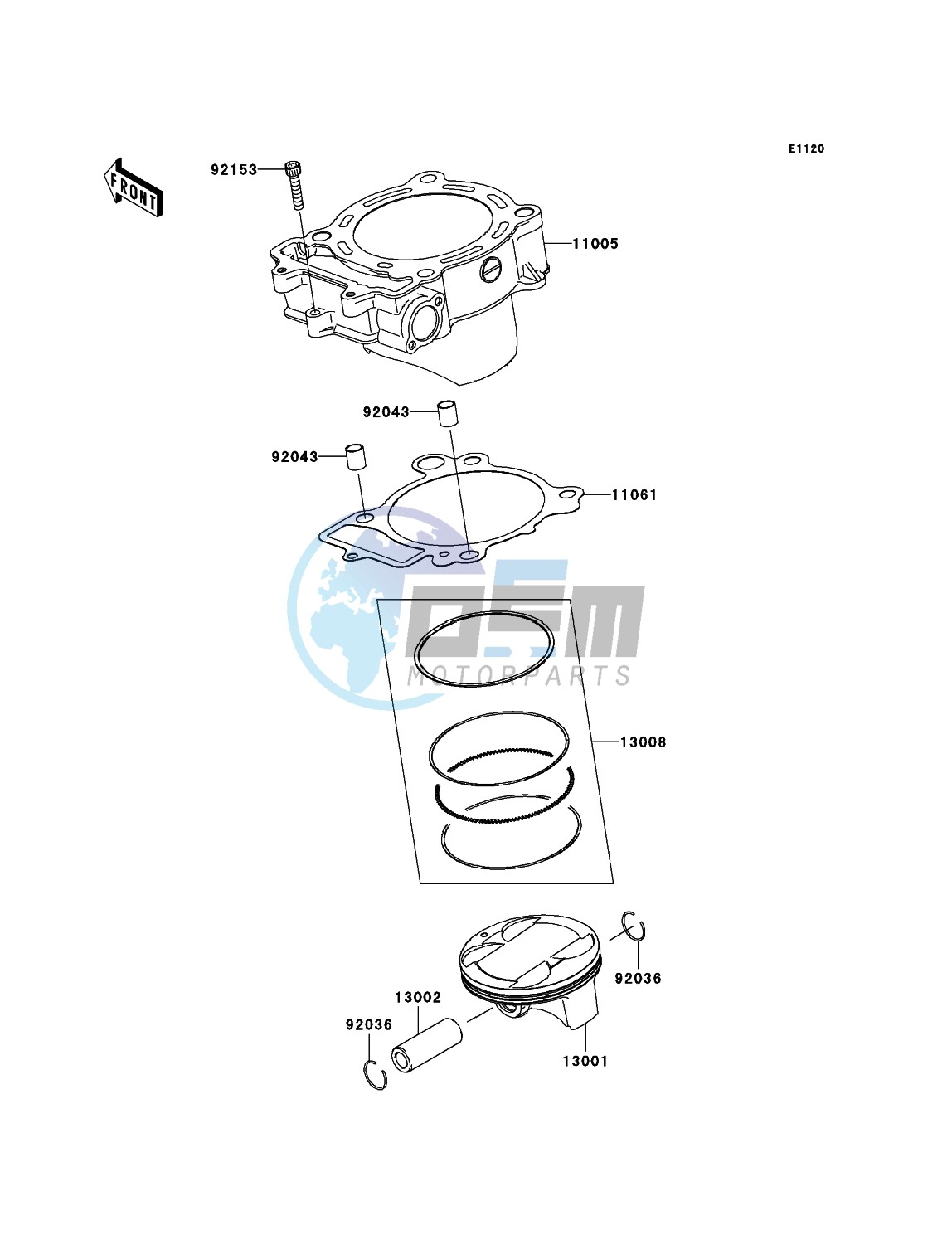 Cylinder/Piston(s)