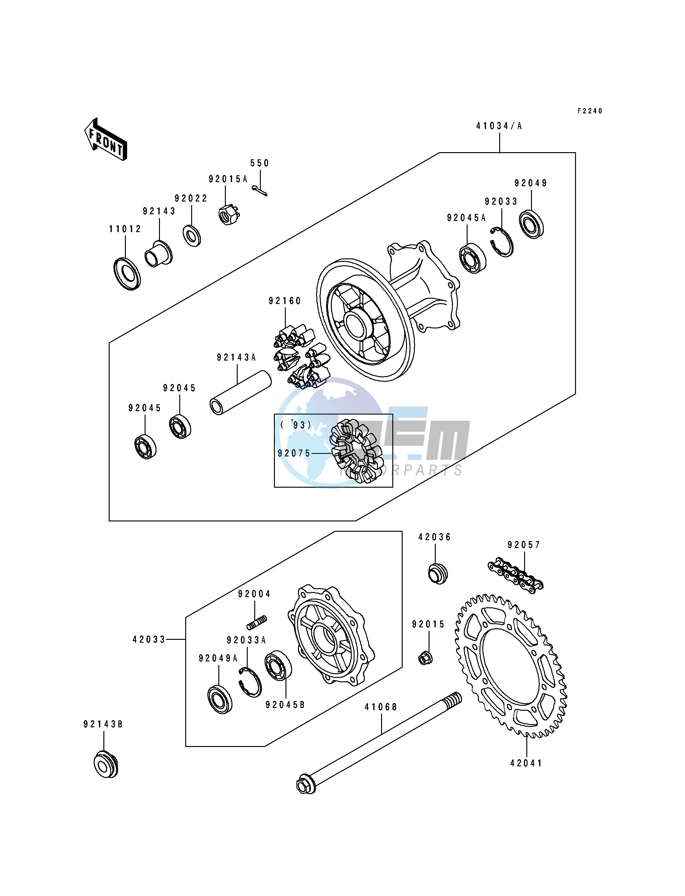 REAR HUB