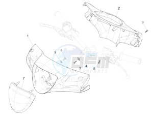 LIBERTY 50 CORPORATE NO ABS E4 (EMEA) drawing Handlebars coverages