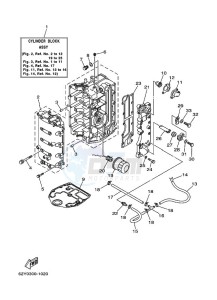 FT50B drawing CYLINDER--CRANKCASE