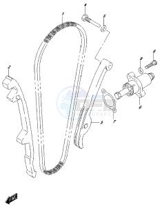 LT-A500XP drawing CAM CHAIN