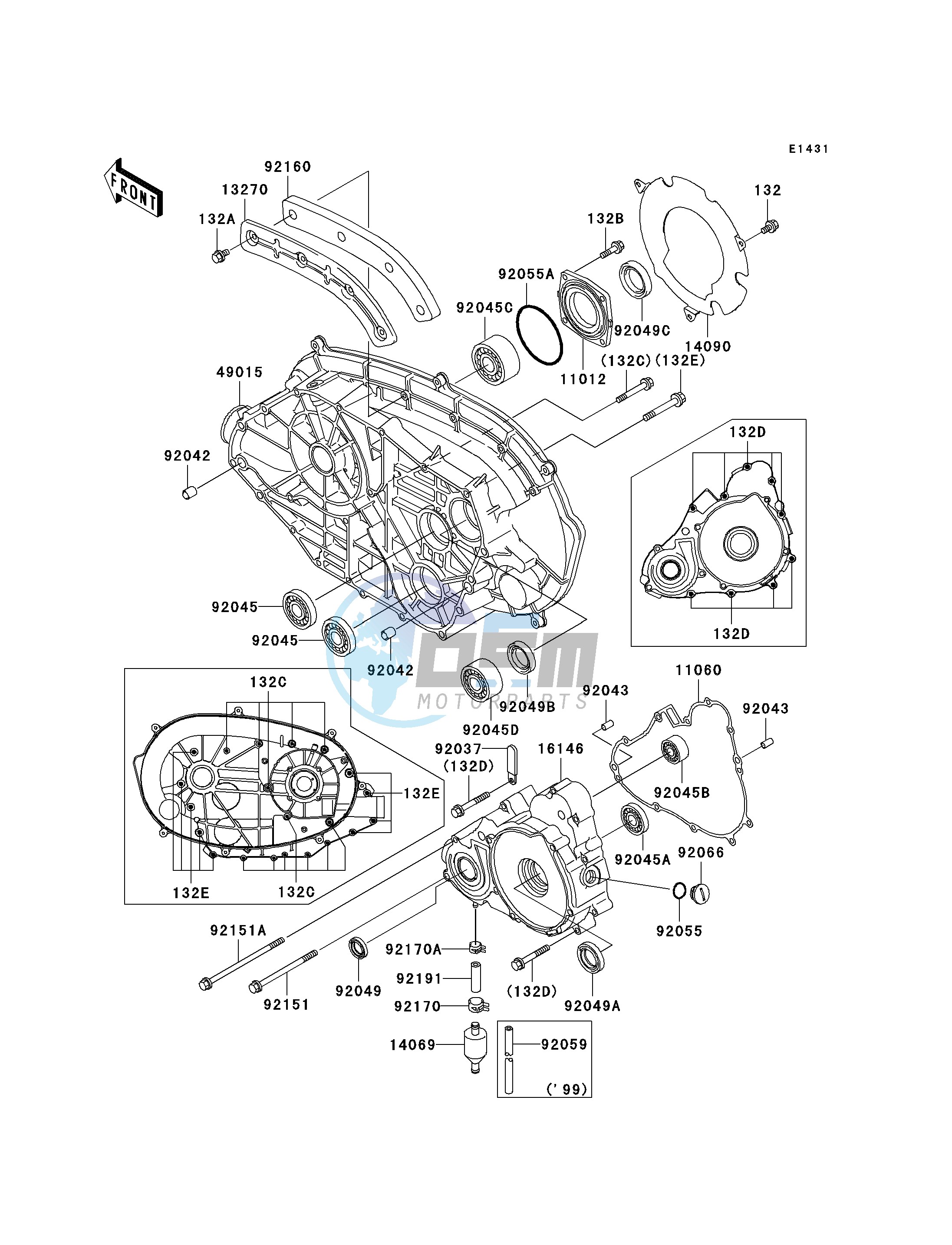 ENGINE COVER-- S- -