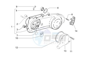 Stalker 50 drawing Crankcase cover - Crankcase cooling