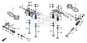 NV750C2 drawing CAMSHAFT/VALVE