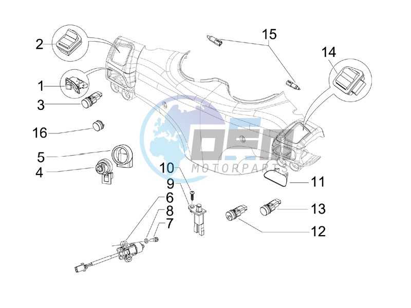 Selectors - Switches - Buttons