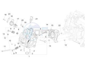 Medley 125 4T ie ABS E4 (EMEA) drawing Head unit - Valve