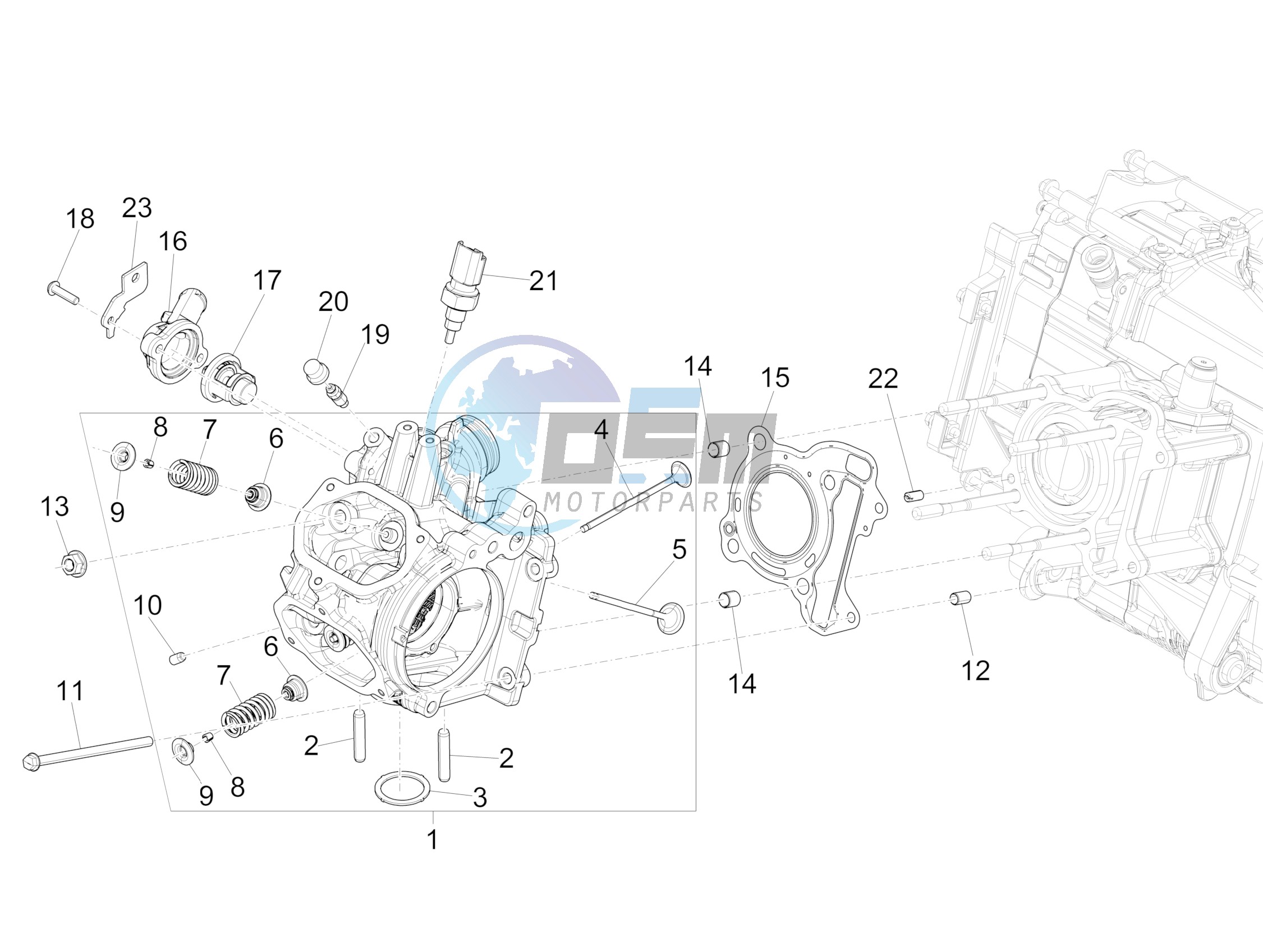 Head unit - Valve