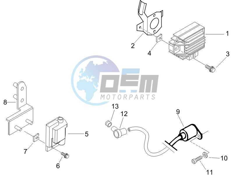 Voltage Regulators - Electronic Control Units (ecu) - H.T. Coil