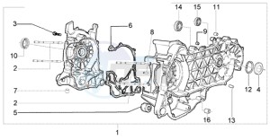 LX 150 drawing Crankcase