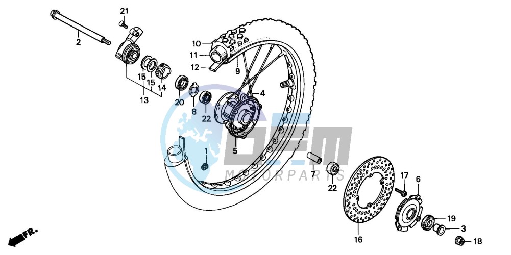 FRONT WHEEL