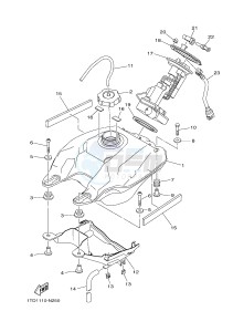 YFZ450R YFZ45YSXJ (BW29) drawing FUEL TANK