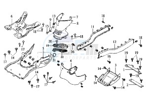 JOYRIDE - 125 cc drawing FLOOR