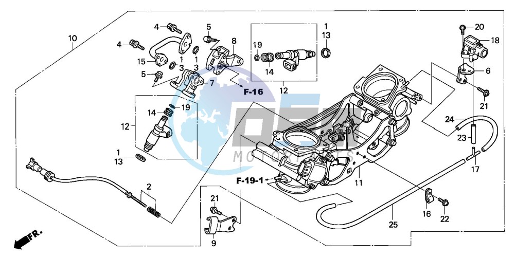 THROTTLE BODY (ASSY.)