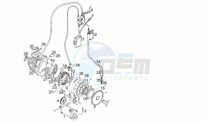 Pegaso 650 drawing Cdi magneto assy T