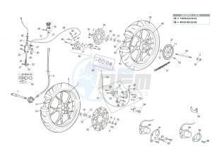 SMX STREET 125 50 drawing WHEELS