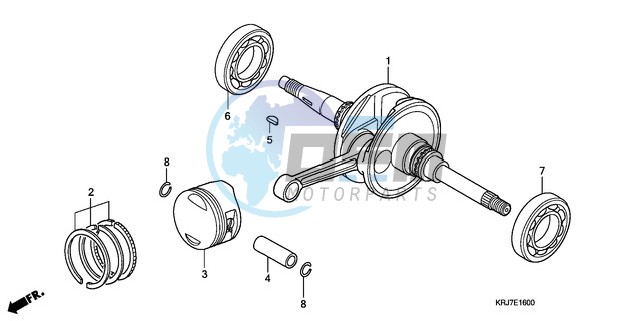 CRANKSHAFT/PISTON