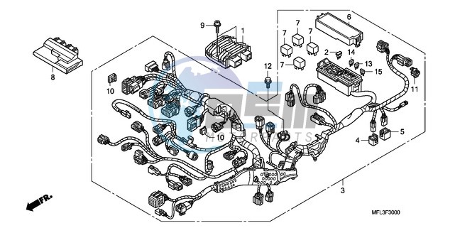 WIRE HARNESS (CBR1000RR)