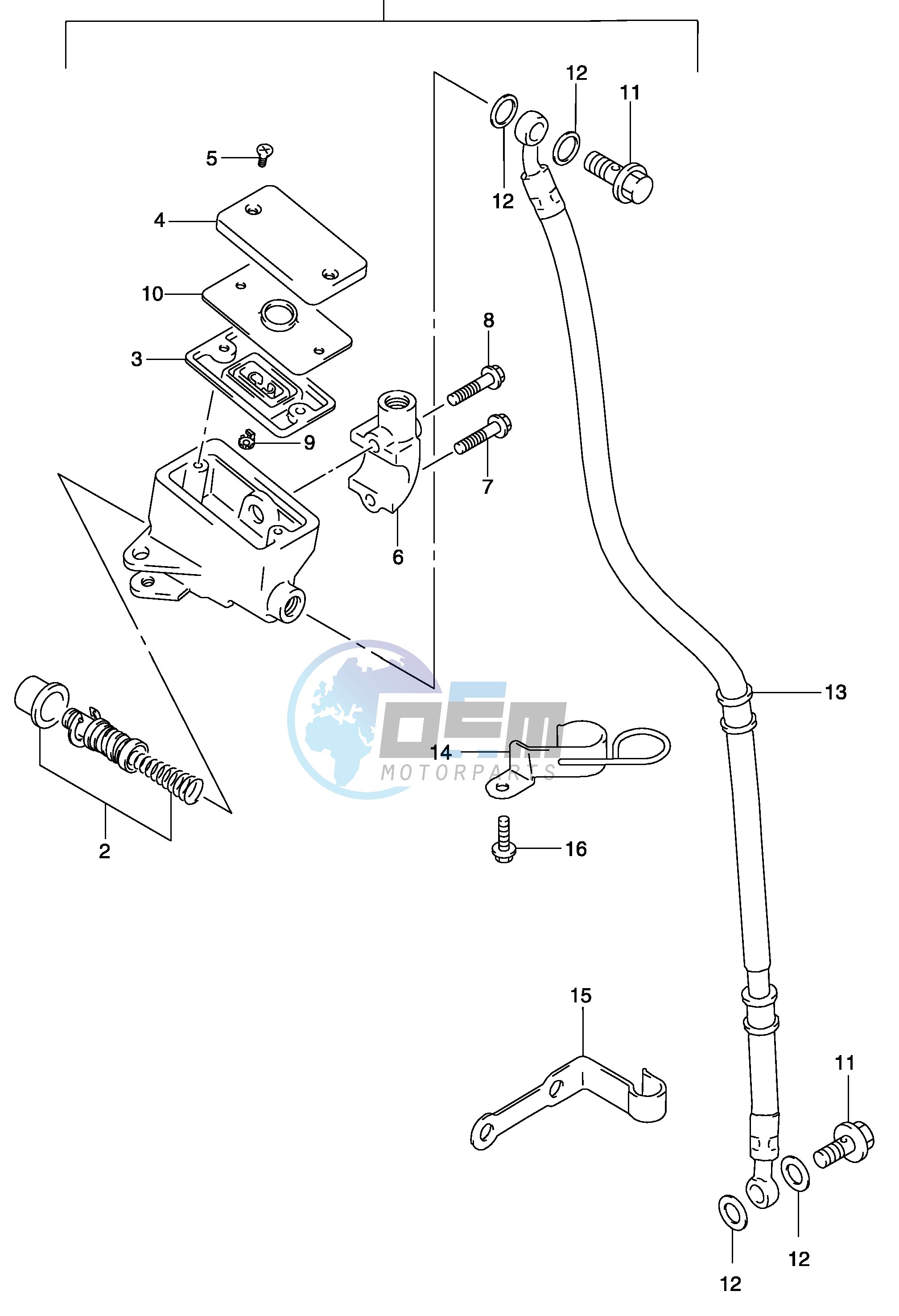 FRONT MASTER CYLINDER