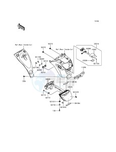 VULCAN_S_ABS EN650BFF XX (EU ME A(FRICA) drawing Taillight(s)