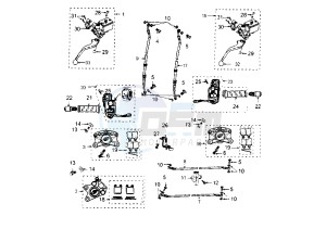 ELYSTAR TSDI - 50 cc drawing BRAKE CYLINDER-CALIPER