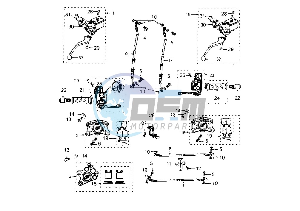 BRAKE CYLINDER-CALIPER