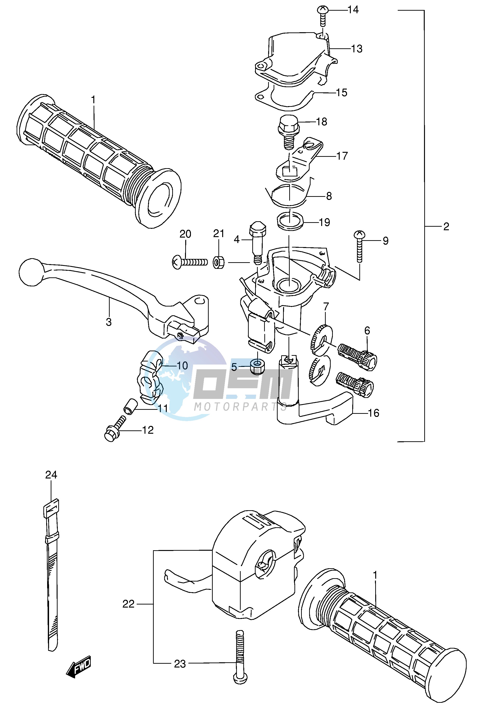 FRONT BRAKE LEVER