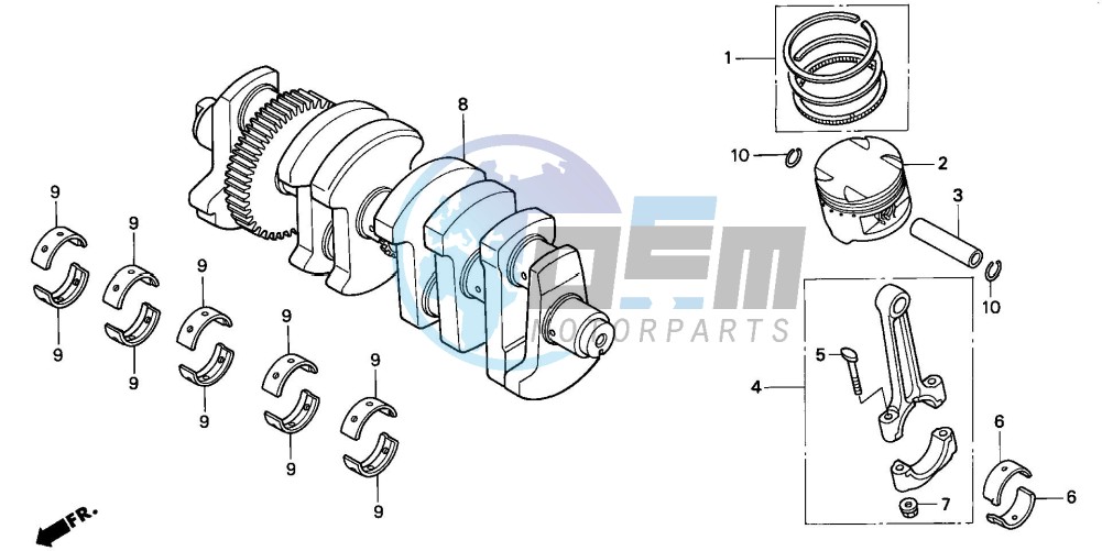 CRANKSHAFT/PISTON