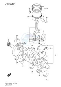 GSX-R1000R EU drawing CRANKSHAFT