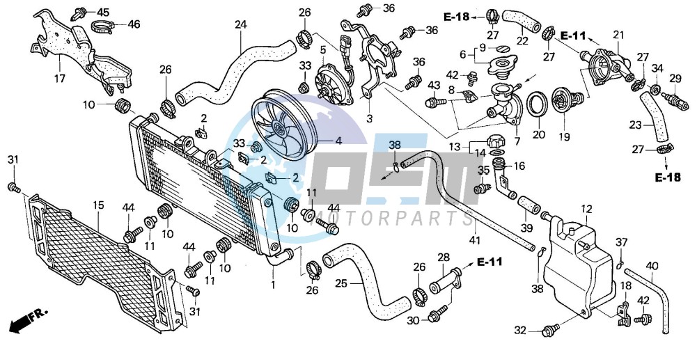 RADIATOR (CB1300/F/F1/S)