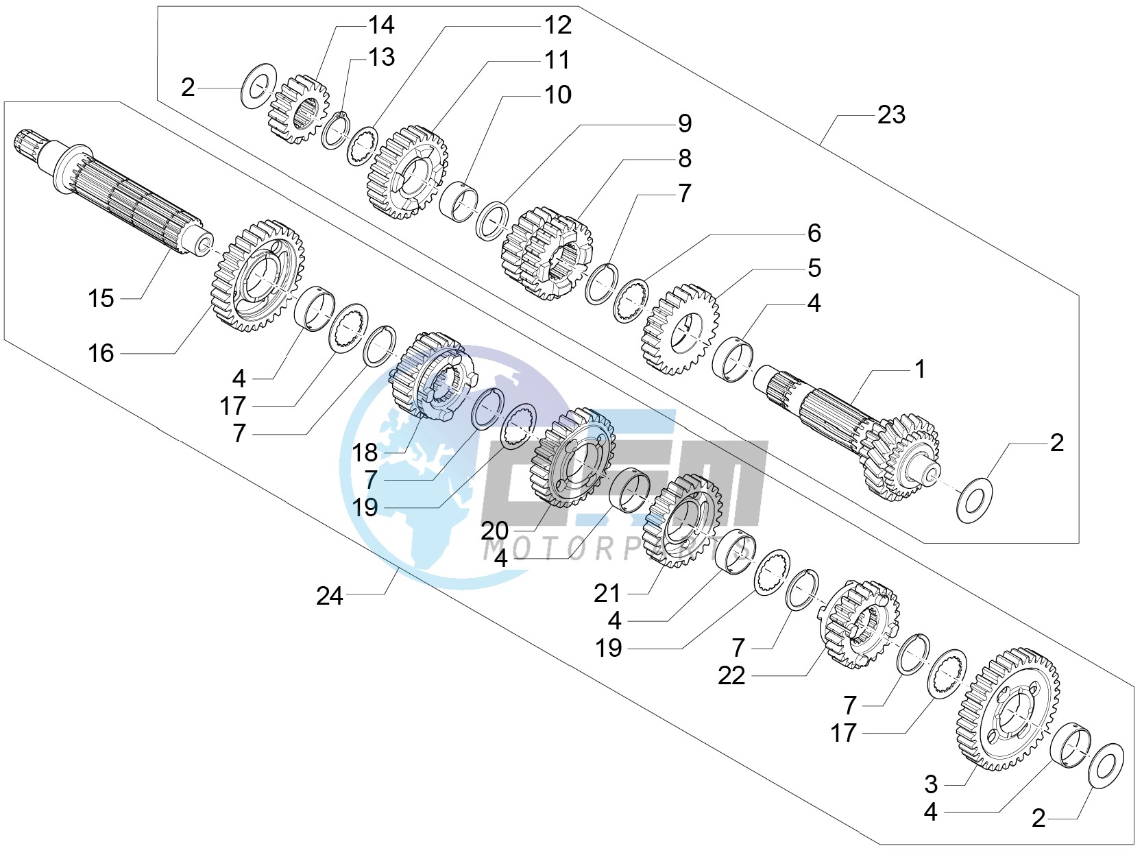 Gear box