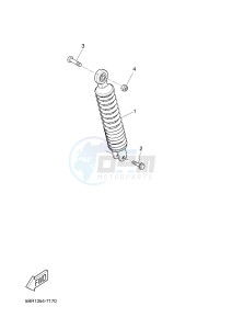 NS50 NITRO (1PH4 1PH4) drawing REAR SUSPENSION