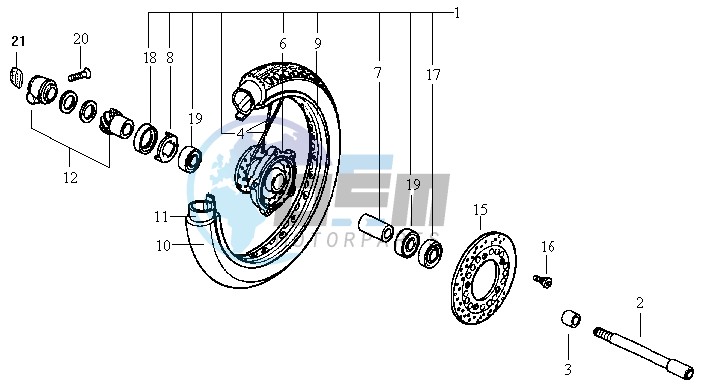 FRONT WHEEL