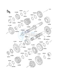 EN 500 C [VULCAN 500 LTD] (C6F-C9F) C7F drawing TRANSMISSION