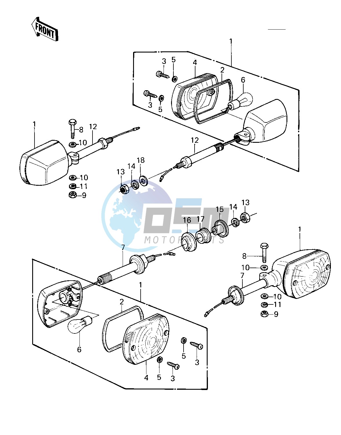 TURN SIGNALS -- 80 A1- -