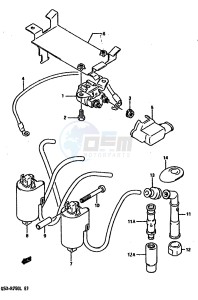 GSX-R750 (J-K-L) drawing ELECTRICAL