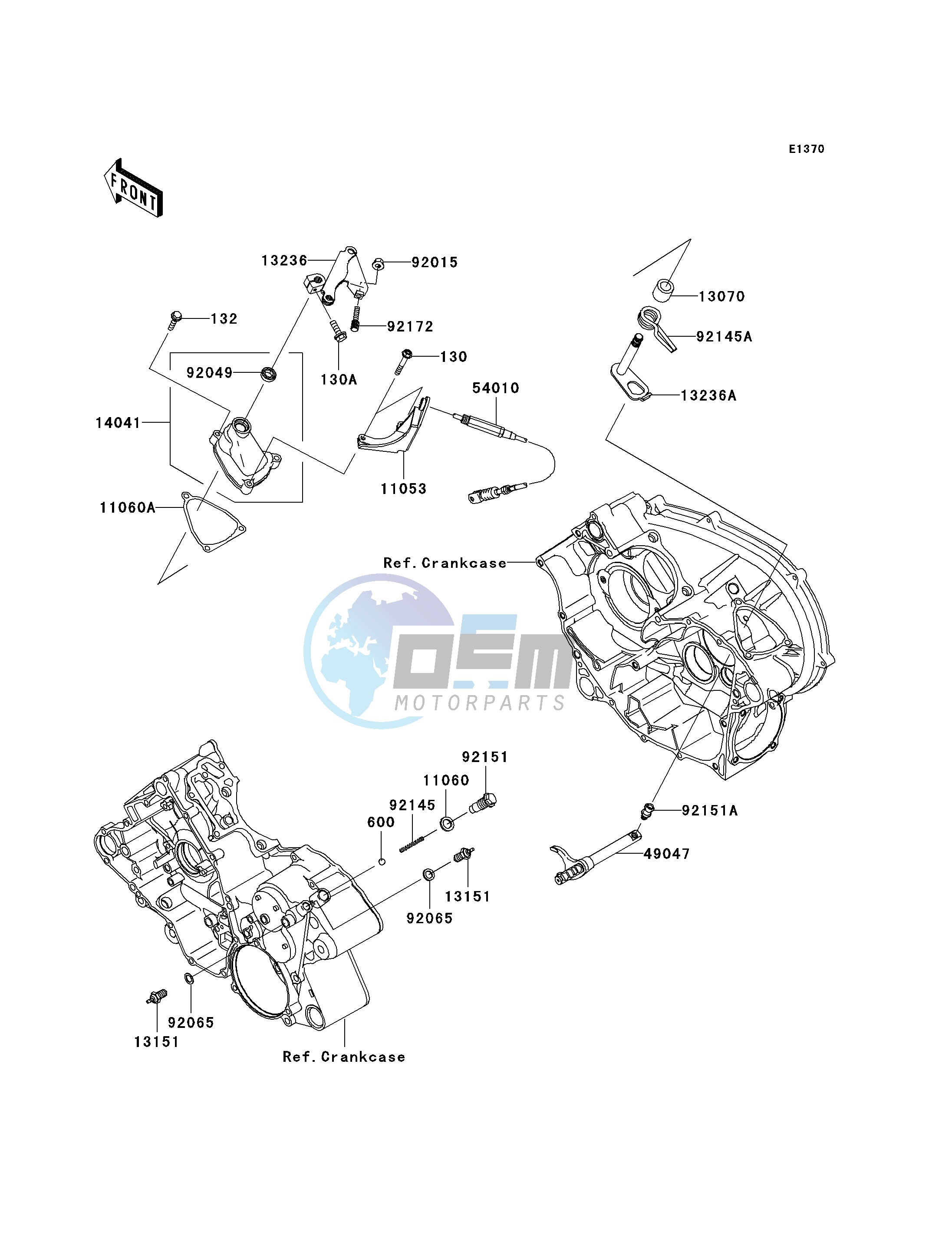 GEAR CHANGE MECHANISM