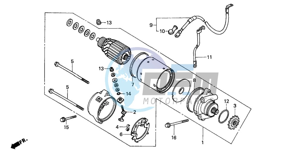 STARTING MOTOR