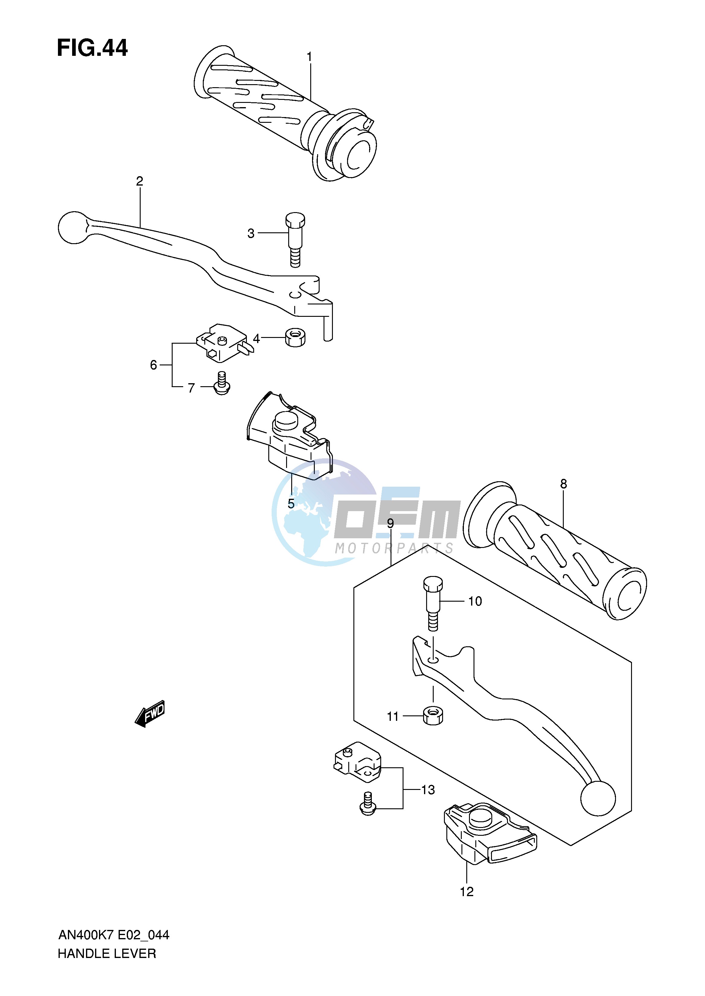 HANDLE LEVER