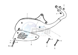 Liberty 4T RST 50 drawing Silencer