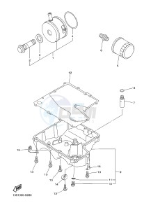 YZF-R6 600 R6 (2CXM 2CXN) drawing OIL CLEANER