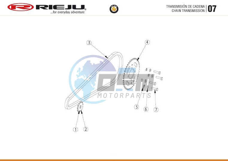 CHAIN TRANSMISSION