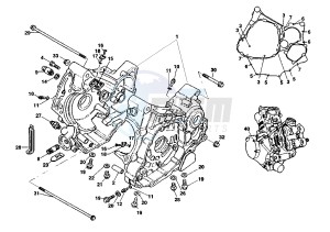 X-TRA RAPTOR 1000 drawing CRANKCASE