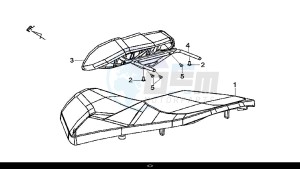 MAXSYM 600 I ABS EXECUTIVE (LX60A4-EU) (E4) (L7-M0) drawing DOUBLE SEAT