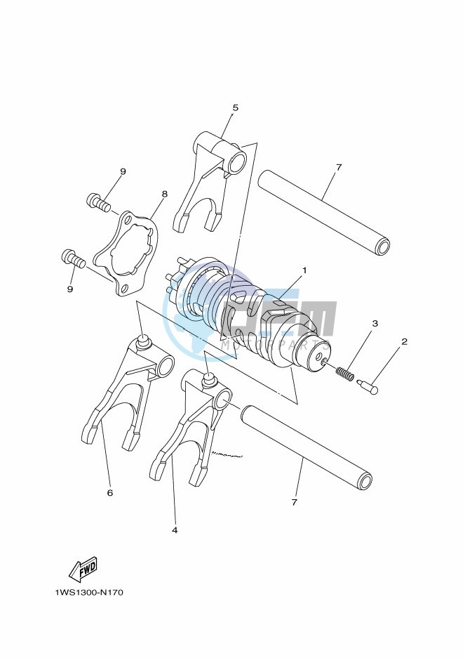 SHIFT CAM & FORK