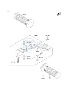 KDX 50 A (A1-A3) drawing HANDLE LEVER