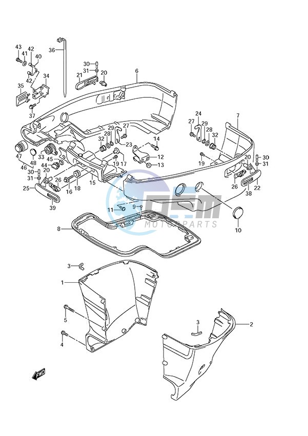 Side Cover (DF 250S)