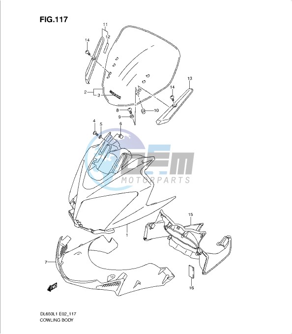 COWLING BODY