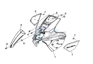 Runner SP 50 drawing Front body